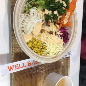BIBIBOP Asian Grill - Spicy chicken noodle bowl - Salad Near Me - Cincinnati, Ohio