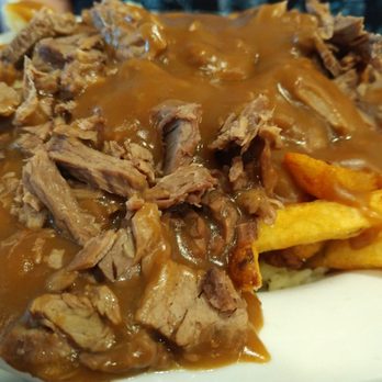 Maple Leaf Diner - pot roast poutine: oh, Canada - American Near Me - Dallas, Texas