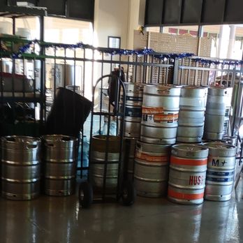 Patent 139 Brewing - kegs upon brewery entry - Brewpubs Near Me - Chandler, Arizona