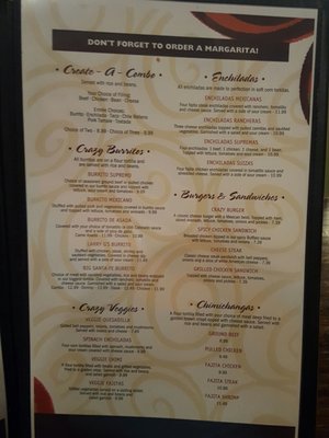 Menu photo 4 Crazy Cactus Olive Branch, MS Menu photo 4 Crazy Cactus Olive Branch, MS