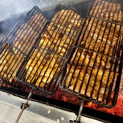 Algarve Barbeque - Chicken on the grill