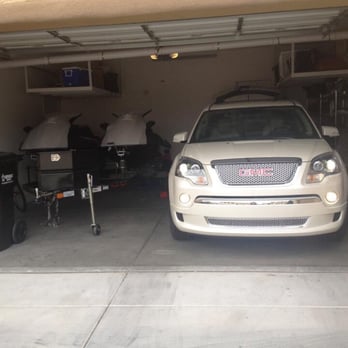 Factory Powersports - they actually fit perfect next to a Denali Acadia in an oversize two car garage - Motorcycle Repair Near Me - Las Vegas, Nevada