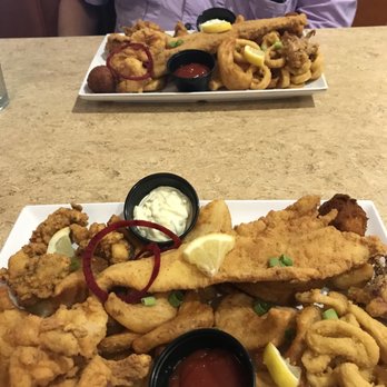 Pier House - Two seafood platters - Bars Near Me - Orange Beach, Alabama Pier House - Two seafood platters - Bars Near Me - Orange Beach, Alabama