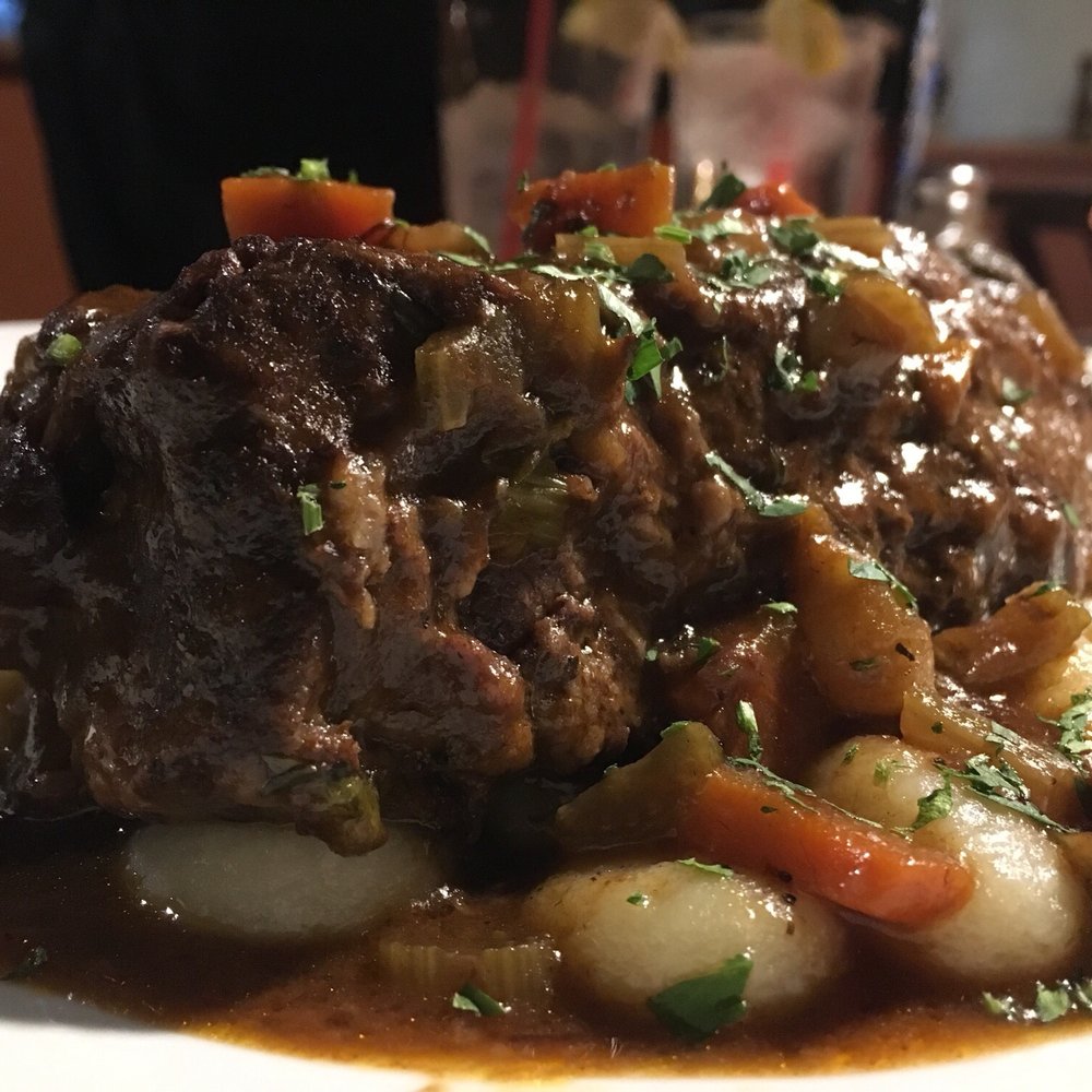 Gino's - Short Braised Beef with Gnocchi - Italian Near Me - Salinas, California Gino's - Short Braised Beef with Gnocchi - Italian Near Me - Salinas, California