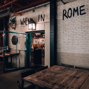 Forza Storico - Outdoor seating area - Italian Near Me - Atlanta, Georgia