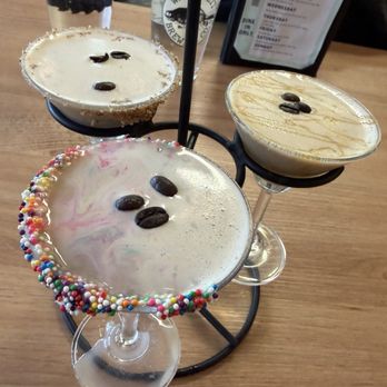 BlackStone Herbs and Martini Bar - Espresso martini flight: birthday cake, Carmelo, butter pecan - Sandwiches Near Me - Coventry, Rhode Island