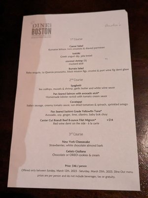 Menu photo 2 Amelia's Stoughton, MA