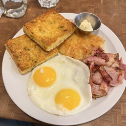 Plenty of cornbread, not enough shaved ham or hashbrowns