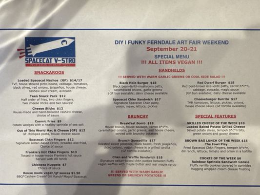 Menu photo 1 Spacecat V-stro Ferndale, MI