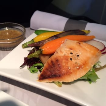 Hawaiian Airlines - Salmon salad appetizer - Airlines Near Me - Honolulu, Hawaii Hawaiian Airlines - Salmon salad appetizer - Airlines Near Me - Honolulu, Hawaii