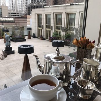 The Lobby - Enjoying the great view and my vanilla bean tea yummy - American Near Me - Chicago, Illinois The Lobby - Enjoying the great view and my vanilla bean tea yummy - American Near Me - Chicago, Illinois