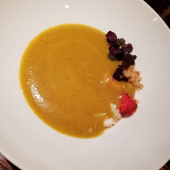 KUU Restaurant - Butternut Squash Soup $10 - Japanese Near Me - Houston, Texas