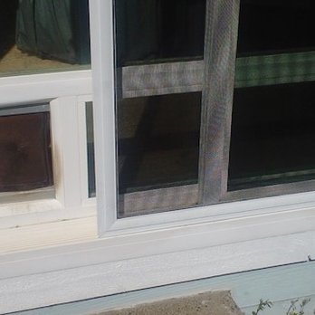 California Screen Machine - New sliding glass door screen-1. - Windows Installation Near Me - Sonoma, California