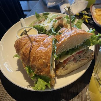 The Cheese Board - Chicken Salad Croissant - American Near Me - Reno, Nevada The Cheese Board - Chicken Salad Croissant - American Near Me - Reno, Nevada