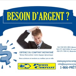 Payons Comptant - Besoin D'argent