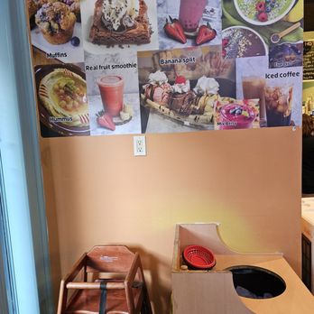 Cello Coffee House & Cafe - Some wall posters with sweet items from the menu. - Coffee & Tea Near Me - Roanoke, Virginia