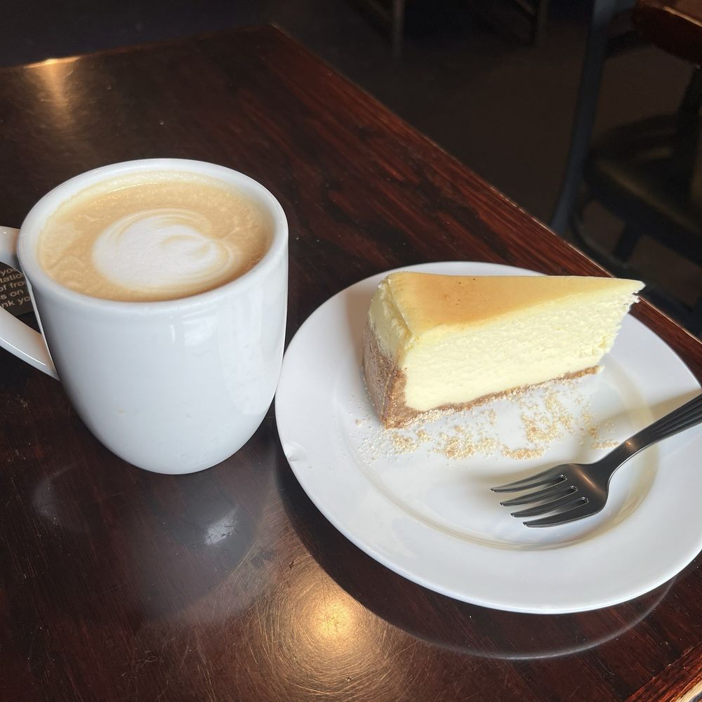 Coffee Underground - White mocha and cheesecake - Coffee & Tea Near Me - Greenville, South Carolina