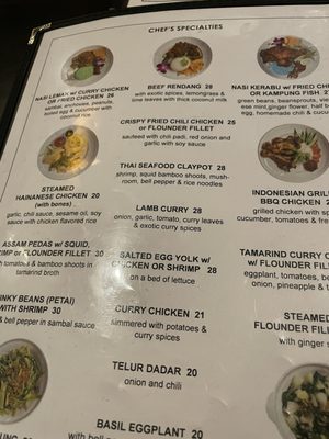 Menu photo 5 Rasa New York, NY