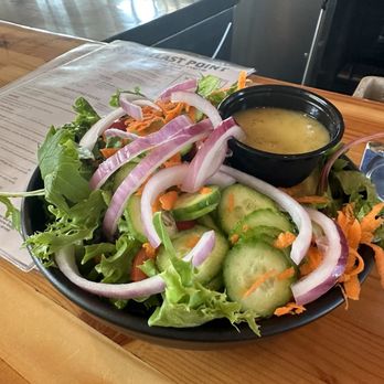 Ballast Point Brewing Long Beach - Side salad - Breweries Near Me - Long Beach, California