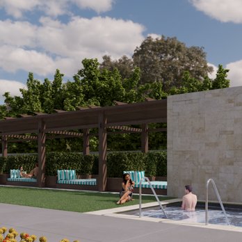 GeorgeRenders - Pool club cabanas. - Interior Design Near Me GeorgeRenders - Pool club cabanas. - Interior Design Near Me