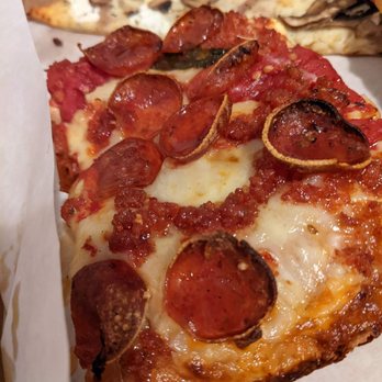 Union Street Pizza - a slice of pepperoni pizza - Pizza Near Me - Brooklyn, New York