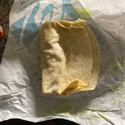 Piss poor excuse of a specialty burrito Piss poor excuse of a specialty burrito
