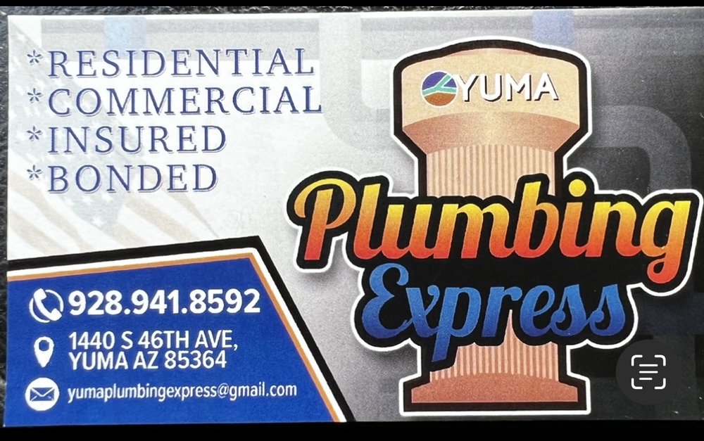 Slide of Yuma Plumbing Express