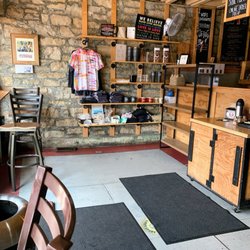 Parkville Coffee - Seating by front door