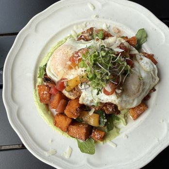 Heather's - Heirloom tomato hash - Coffee & Tea Near Me - Minneapolis, Minnesota
