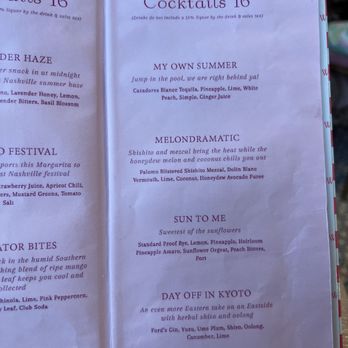White Limozeen - Cocktail Bars Near Me - Nashville, Tennessee