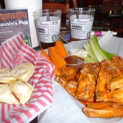 Cousin's Pub & Co - Pierogies and wings