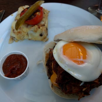 Moose Coffee - Pulled pork breakfast sandwich - Coffee & Tea Near Me - Liverpool, XMS Moose Coffee - Pulled pork breakfast sandwich - Coffee & Tea Near Me - Liverpool, XMS