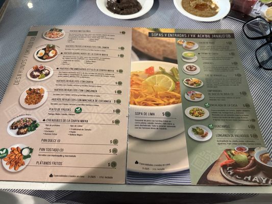 Menu photo 2 La Chaya Maya Mérida, YUC Menu photo 2 La Chaya Maya Mérida, YUC