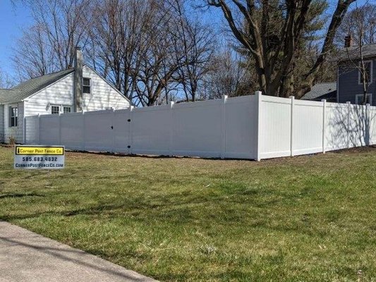 Photo of Corner Post Fence - Rochester, NY, US.