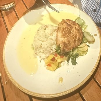 Monkeypod Kitchen by Merriman - Organic Macadamia Nut Crusted Mahi Mahi - New American Near Me - Kihei, Hawaii