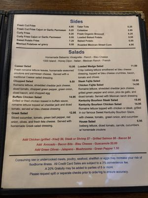 Menu photo 2 Bryan's American Grille Downers Grove, IL