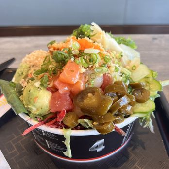 The Poke Co. - Huntington Beach - Large Poke Bowl (4 scoops) - Poke Near Me - Huntington Beach, California The Poke Co. - Huntington Beach - Large Poke Bowl (4 scoops) - Poke Near Me - Huntington Beach, California