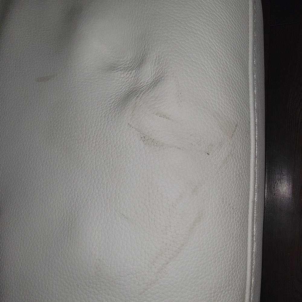 Mobilia - greasy oil on the leather seats and indentations in the Leather grain - Furniture Stores Near Me - Burlington, Ontario Mobilia - greasy oil on the leather seats and indentations in the Leather grain - Furniture Stores Near Me - Burlington, Ontario