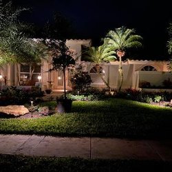 Bongard Landscaping - Low voltage lighting allows you to get more enjoyment from your landscaping . E-mail or call for a quote.