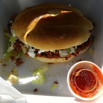 El Mexicano - torta with chorizo ,they put plenty of meat on this. - Mexican Near Me - Peoria, Illinois