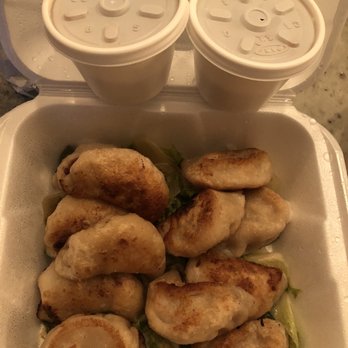 Sesame House - Pan fried dumplings x2 - Chinese Near Me - Dickinson, Texas Sesame House - Pan fried dumplings x2 - Chinese Near Me - Dickinson, Texas