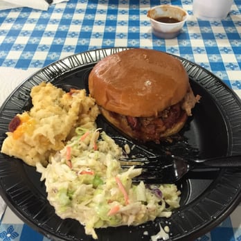 Old House BBQ - Great tasting Brisket. Twice baked potato, yummy. Coleslaw good all around good stop for BBQ - Barbeque Near Me - Carrollton, Texas