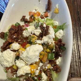 Finney's Crafthouse - Redlands - Chopped wedge salad with feta instead of blue cheese and ranch on side was delicious - New American Near Me - Redlands, California