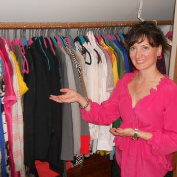 Style By Wendy - Wendy at a closet clean-out - Women's Clothing Near Me