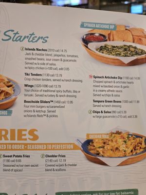 Menu photo 6 Islands Restaurant Temecula, CA