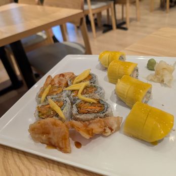 Tenon Vegan Sushi - Sweet Potato Special Roll (8 pcs) Golden Dragon (8 pcs) - Thai Near Me - Brooklyn, New York Tenon Vegan Sushi - Sweet Potato Special Roll (8 pcs) Golden Dragon (8 pcs) - Thai Near Me - Brooklyn, New York