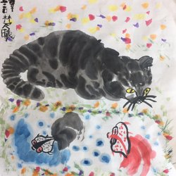 Children's Chinese ink painting