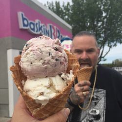 Baskin-Robbins - Love potion #31 y nutty coconut on $1.31 scoop day