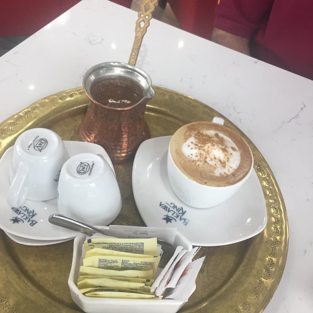 Baklawa King - Turkish coffee and cappuccino - Desserts Near Me - Mississauga, Ontario