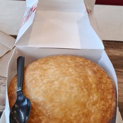 KFC - Chicken pot pie, spork for scale